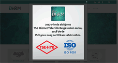 Desktop Screenshot of hrm.com.tr